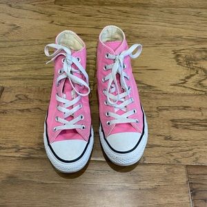 Pink High Top Chuck Taylor All Star